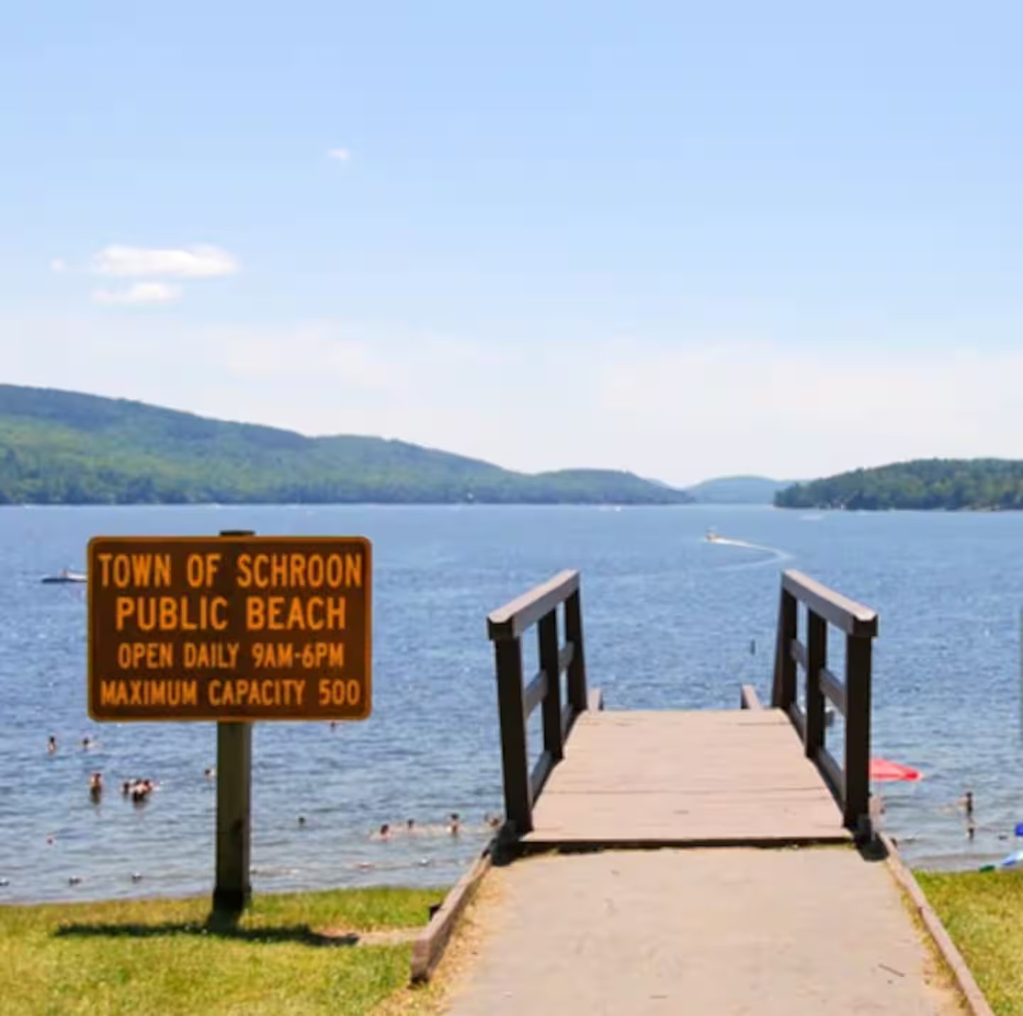 Adirondacks — schroon beach